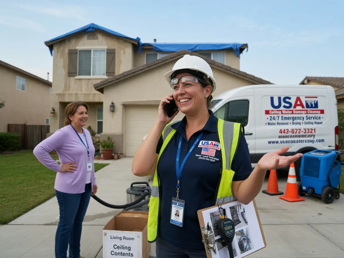 Ceiling Water Damage Restoration Alvada, OH FAQs
